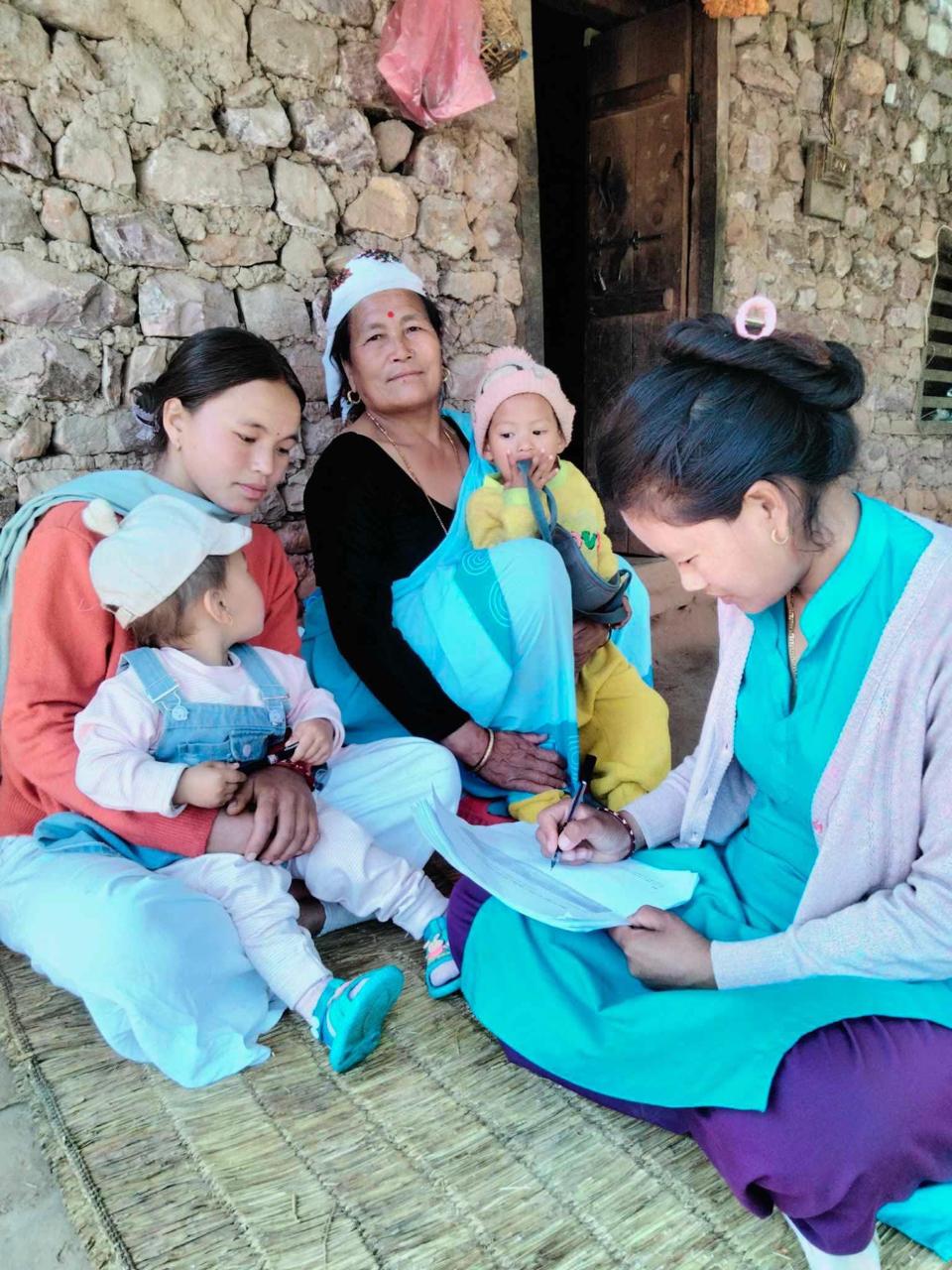 पूर्ण खोप घोषणा घरधुरी सर्वेक्षण- २०८१/८२